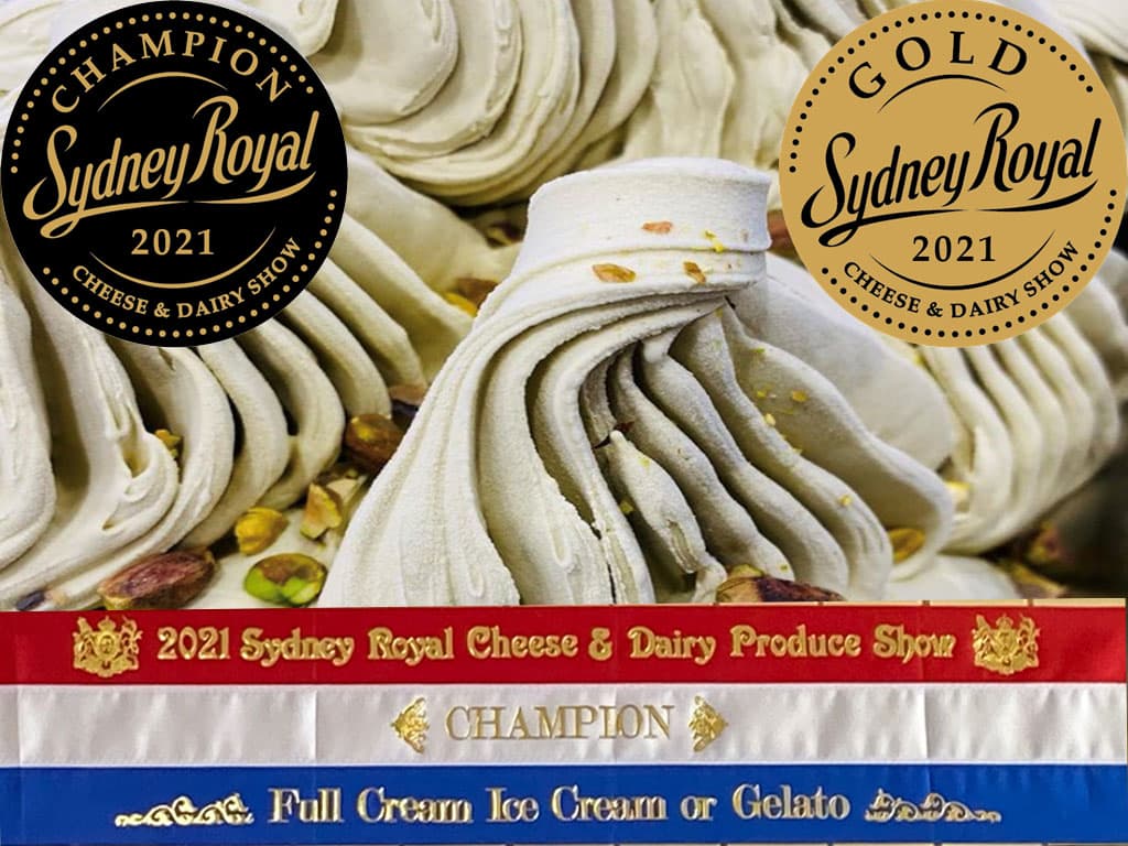 Sydney Royal winning Gelato and Sorbet